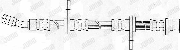 Jurid 172734J - Спирачен маркуч vvparts.bg