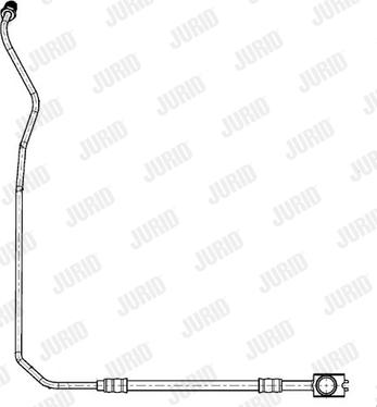 Jurid 172724J - Спирачен маркуч vvparts.bg