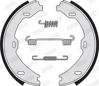 Jurid 362653J - Комплект спирачна челюст vvparts.bg