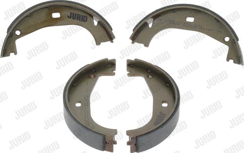 Jurid 362375J - Комплект спирачна челюст, ръчна спирачка vvparts.bg