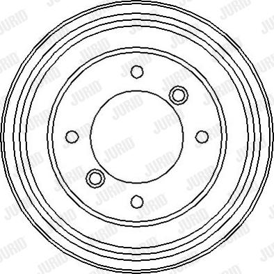 Jurid 329046J - Спирачен барабан vvparts.bg