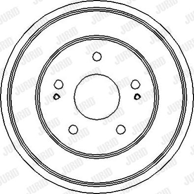 Jurid 329063J - Спирачен барабан vvparts.bg