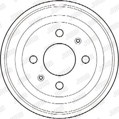 Jurid 329000J - Спирачен барабан vvparts.bg