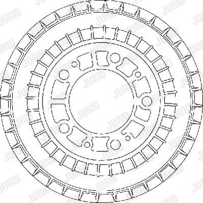 Jurid 329014J - Спирачен барабан vvparts.bg