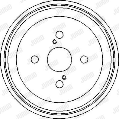 Jurid 329088J - Спирачен барабан vvparts.bg