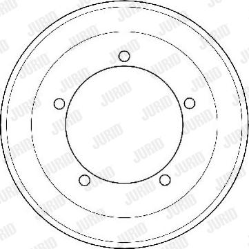 Jurid 329192J - Спирачен барабан vvparts.bg