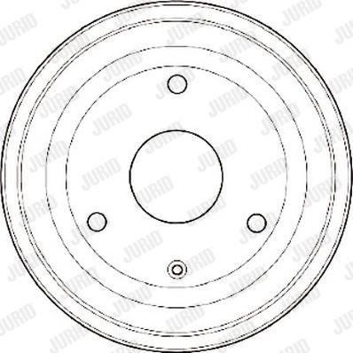 Jurid 329118J - Спирачен барабан vvparts.bg