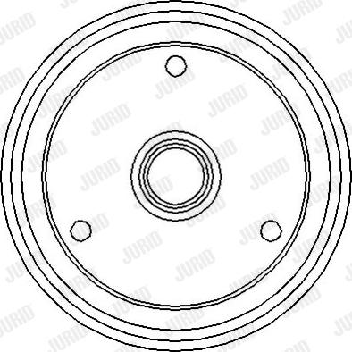 Jurid 329112J - Спирачен барабан vvparts.bg