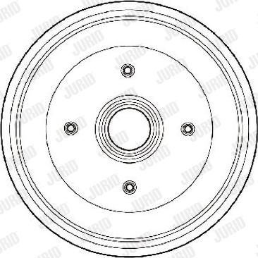 Jurid 329183J - Спирачен барабан vvparts.bg