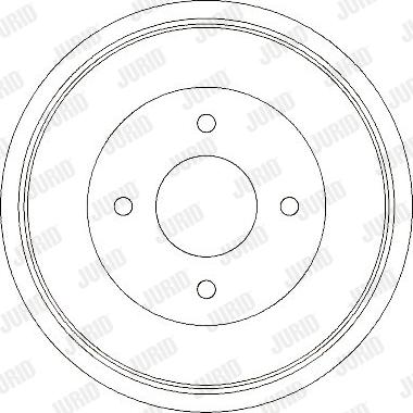 Jurid 329299J - Спирачен барабан vvparts.bg