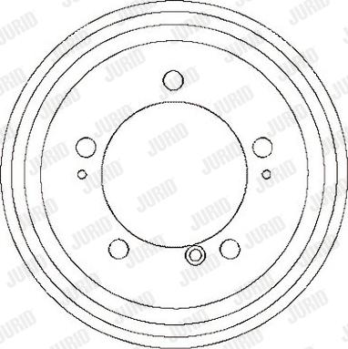 Jurid 329244J - Спирачен барабан vvparts.bg