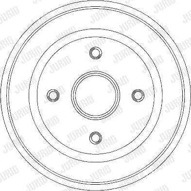 Jurid 329259J - Спирачен барабан vvparts.bg