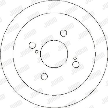 Jurid 329257J - Спирачен барабан vvparts.bg