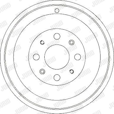 Jurid 329262J - Спирачен барабан vvparts.bg