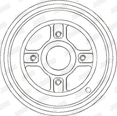 Jurid 329219J - Спирачен барабан vvparts.bg