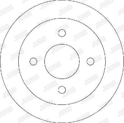 Jurid 329216J - Спирачен барабан vvparts.bg