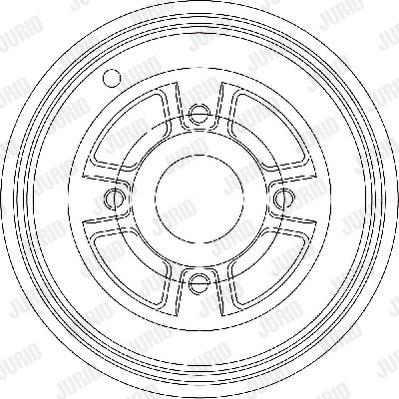 Jurid 329217J - Спирачен барабан vvparts.bg