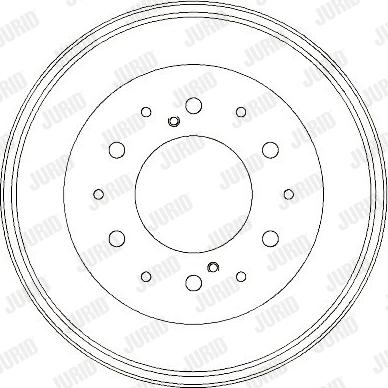 Jurid 329271J - Спирачен барабан vvparts.bg