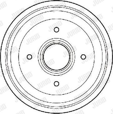 Jurid 329701J - Спирачен барабан vvparts.bg