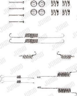 Jurid 771058J - Комплект принадлежности, спирани челюсти vvparts.bg