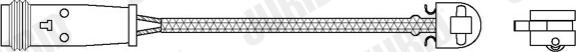 Jurid FWI293 - Предупредителен контактен сензор, износване на накладките vvparts.bg