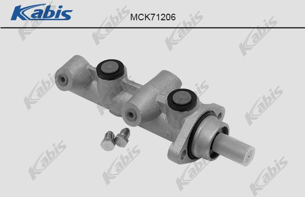 KABIS MCK71206 - Спирачна помпа vvparts.bg