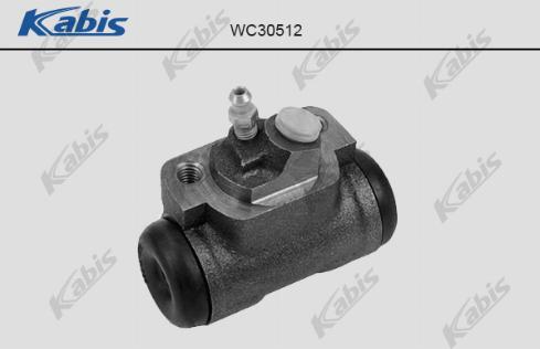 KABIS WC30512 - Спирачно цилиндърче на колелото vvparts.bg