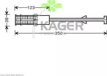 Kager 945301 - Изсушител, климатизация vvparts.bg