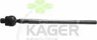 Kager 410422 - Аксиален шарнирен накрайник, напречна кормилна щанга vvparts.bg