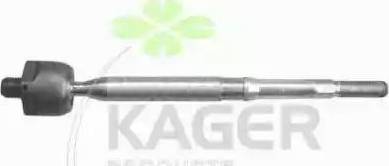 Kager 410546 - Аксиален шарнирен накрайник, напречна кормилна щанга vvparts.bg