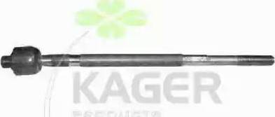 Kager 410560 - Аксиален шарнирен накрайник, напречна кормилна щанга vvparts.bg