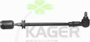 Kager 410521 - Аксиален шарнирен накрайник, напречна кормилна щанга vvparts.bg