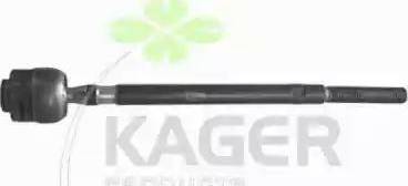 Kager 410046 - Аксиален шарнирен накрайник, напречна кормилна щанга vvparts.bg