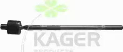 Kager 410021 - Аксиален шарнирен накрайник, напречна кормилна щанга vvparts.bg