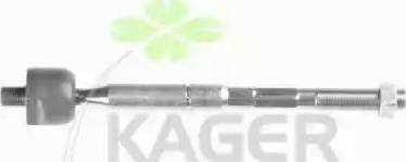 Kager 410186 - Аксиален шарнирен накрайник, напречна кормилна щанга vvparts.bg