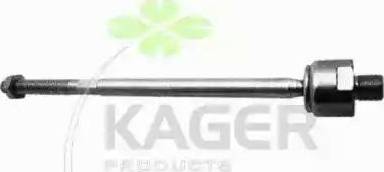 Kager 410266 - Аксиален шарнирен накрайник, напречна кормилна щанга vvparts.bg