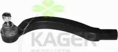 Kager 430184 - Накрайник на напречна кормилна щанга vvparts.bg