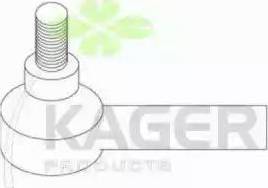 Kager 430880 - Накрайник на напречна кормилна щанга vvparts.bg