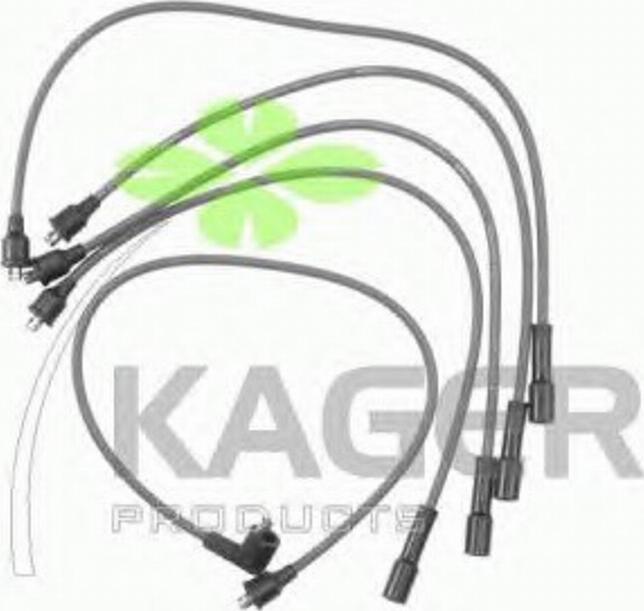 Kager 64-0173 - Комплект запалителеи кабели vvparts.bg