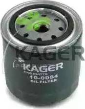 Kager 10-0084 - Маслен филтър vvparts.bg