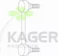 Kager 850258 - Биалета vvparts.bg