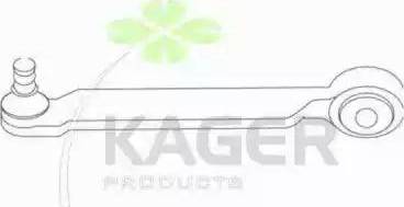 Kager 870899 - Щанга / подпора, окачване на колелото vvparts.bg