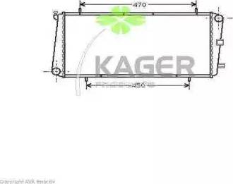 Kager 31-0090 - Лагерна втулка, стабилизатор vvparts.bg