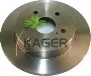 Kager 37-1147 - Спирачен диск vvparts.bg