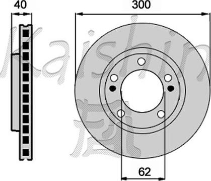 Kaishin CBR500 - Спирачен диск vvparts.bg