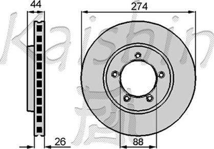 FREMAX BD-5130 - Спирачен диск vvparts.bg