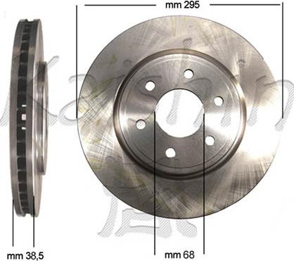 Kaishin CBR344 - Спирачен диск vvparts.bg