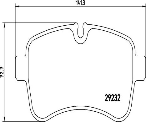 Kaishin FK20033 - Комплект спирачно феродо, дискови спирачки vvparts.bg