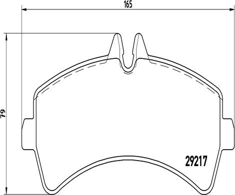 Kaishin FK20263 - Комплект спирачно феродо, дискови спирачки vvparts.bg