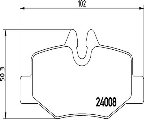 Kaishin FK20219 - Комплект спирачно феродо, дискови спирачки vvparts.bg